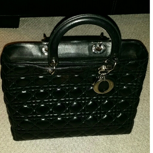 ❌sold❌Christian Dior Quilted Lambskin Leather Bag