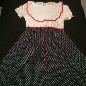 SOLD TRAMP Polka Dot Dress