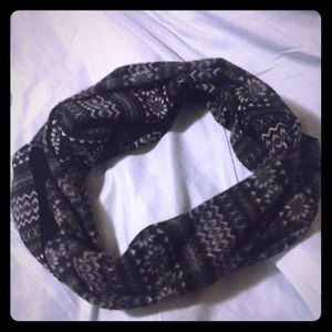 Warm fleece infinity scarf