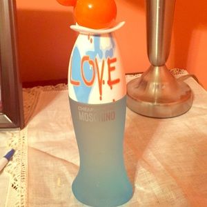 Neverused 3.4 fl oz cheap n chic moschino perfume