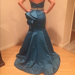 Rachel Allan couture evening gown style 8015