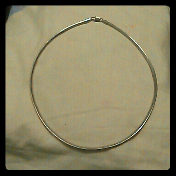 Beautiful Reversible Rounded Gold/Silver Necklace