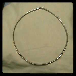 Beautiful Reversible Rounded Gold/Silver Necklace