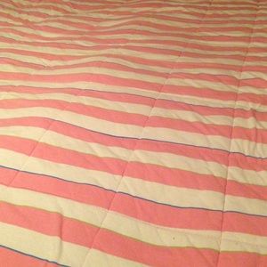Rare twin pink comforter and sheet set