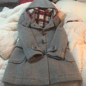 Old Navy Grey Wool Coat Sz X-Small