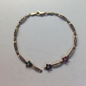Multi stone tennis bracelet