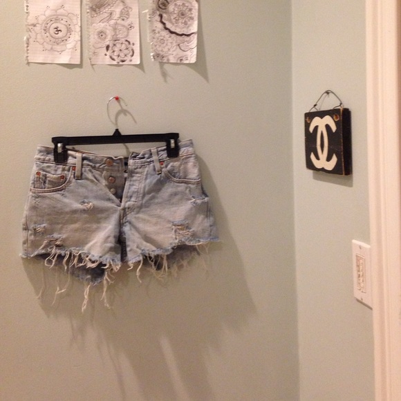 Distressed Vintage Levis