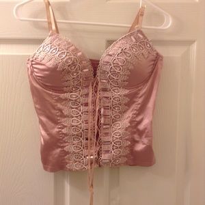 Champagne pink corset
