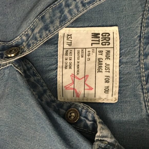 Garage jean shirt - Picture 2 of 3
