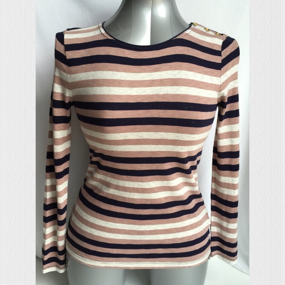 J. Crew Striped Tee - Picture 4 of 5
