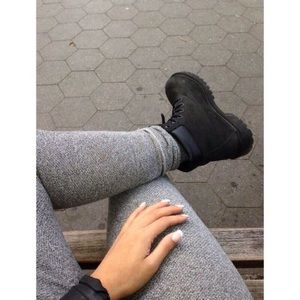 Black Nubuck Timberlands