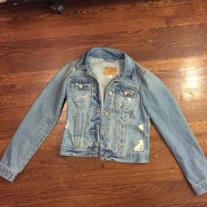 hollister jean jacket