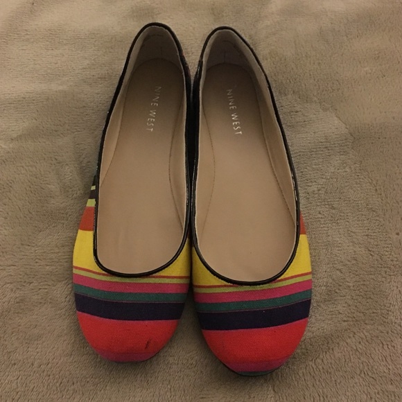 Nine West colorful flats - Picture 2 of 4
