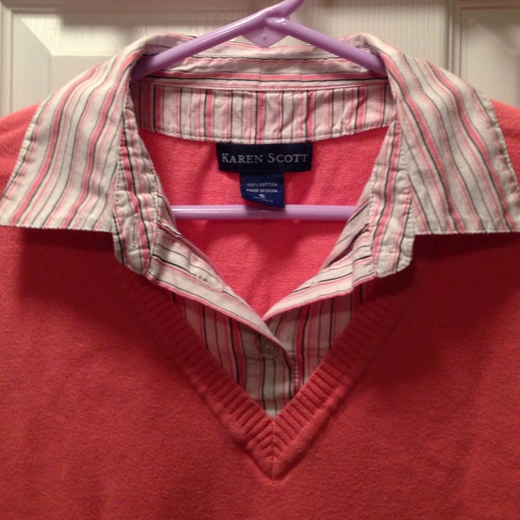 SALE! Salmon sweater - Picture 2 of 4