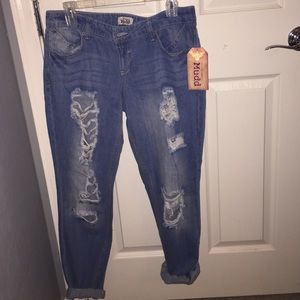 denim boyfriend jeans