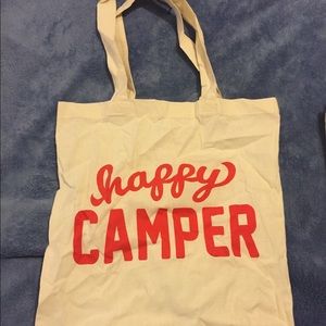 Happy Camper tote bag