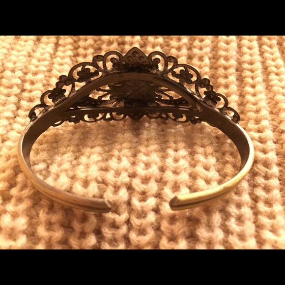 *PRICEDROP* VINTAGE ANTIQUE Brass watch bracelet - Picture 3 of 4