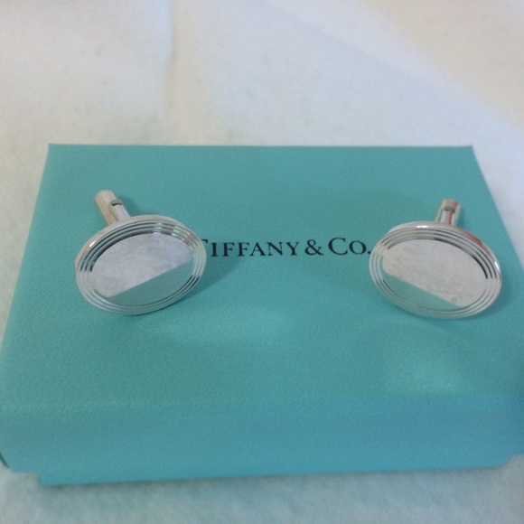 Tiffany & Co silver cuff links