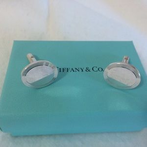 Tiffany & Co silver cuff links