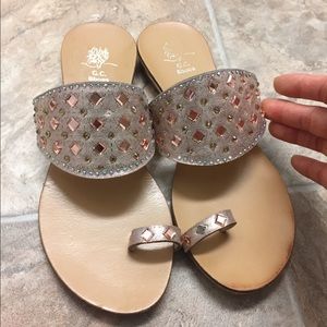 Metallic G.C. Shoes Sandals