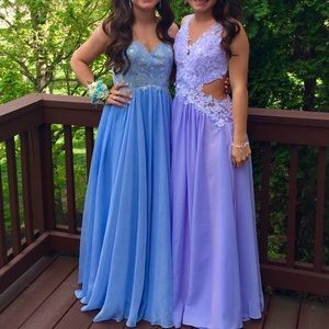 ❌SOLD❌ Blue prom dress