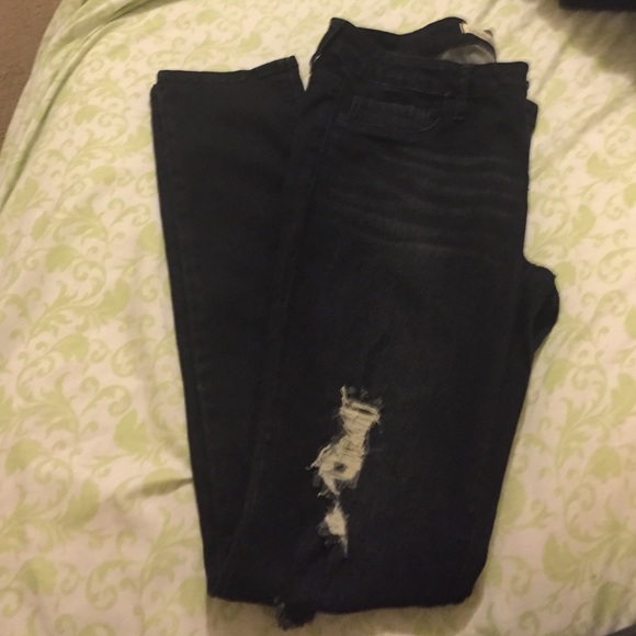 Black BULLHEAD Denim Leggings