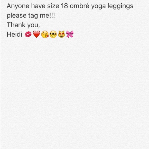 Size 18 leggings