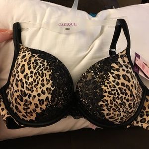 Smooth boost plunge bra