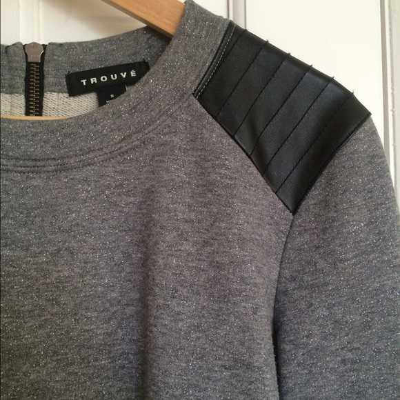 Trouvé Metallic Sweatshirt - Picture 2 of 3