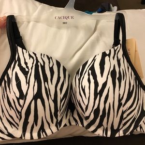 Zebra boost bra