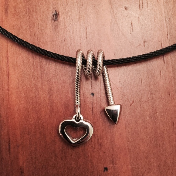 ❤designer heart necklace