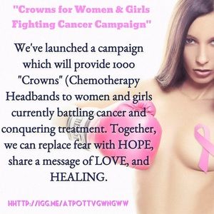 Crowns (Chemo Headbands) Indiegogo Campaign