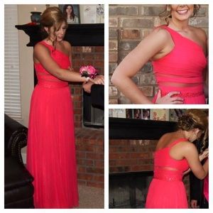 Pink formal dress