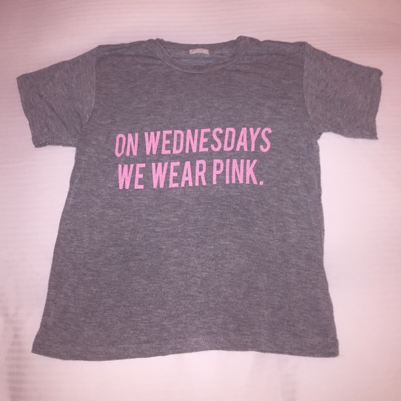 On Wednesdays We Wear Pink Shirt