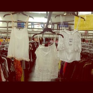 Free People-ivory $30M, FP-wht $30M, FP wht,$40L