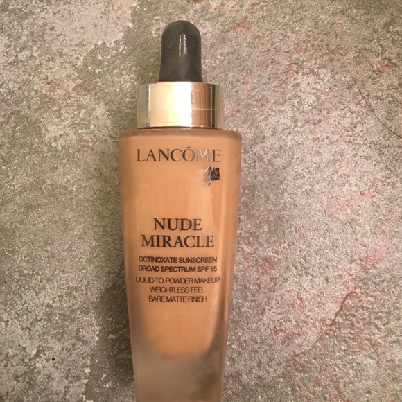 Lancôme nude miracle foundation