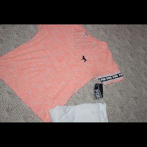 Victoria's Secret Pink short sleeve top!!