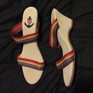 Brand new never worn Jeffrey Campbell wedges