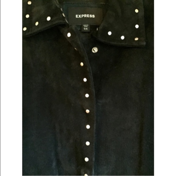 Perfect condition Express Suede Jacket - Picture 3 of 4