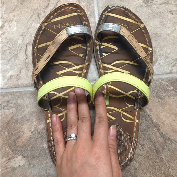 Sam & Libby Neon Sandals