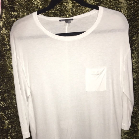Vince Sz Small Tee T shirt White