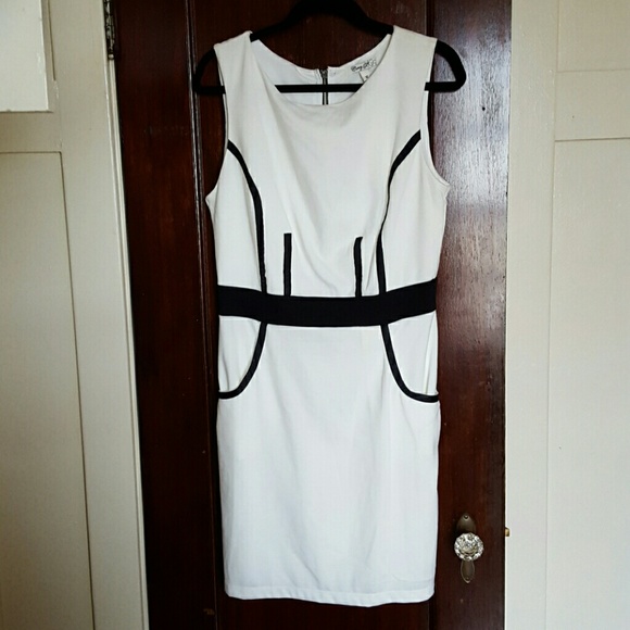 Black and white dress