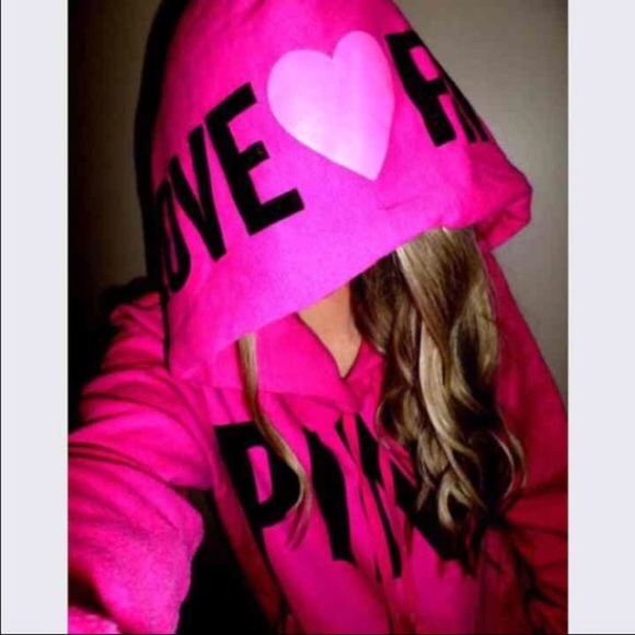 Pink Victoria secrete hoodie