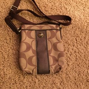 Coach across the shoulder purse