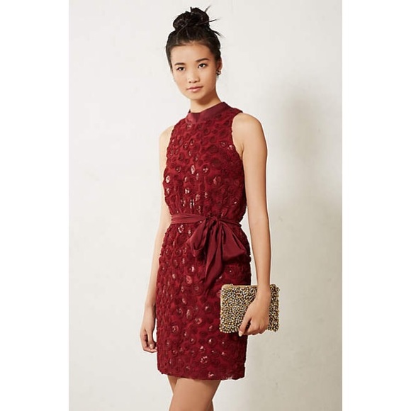 Anthropologie Dresses & Skirts - 🎉HPx3🎉 red sequins party dress