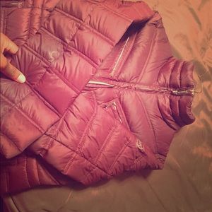 Michael by Michael Kors lots maroon coat