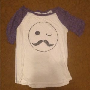 Wonky face shirt