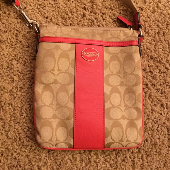 Coach across the shoulder purse