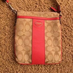 Coach across the shoulder purse
