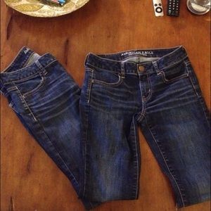 American Eagle skinny jeggings, size 2 regular